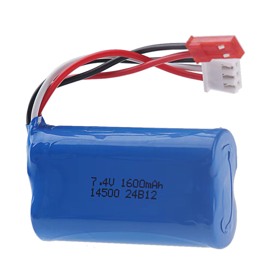 Wltoys Li-Ion Akku 7,4 V 1600 mAh mit JST-Stecker für WL917 RC Boot in Blau - Bild 2