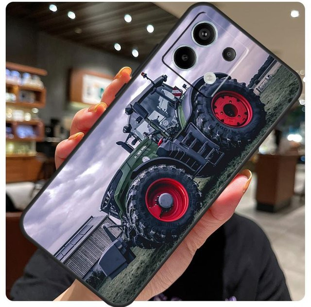 Traktor Schutzhülle für Xiaomi Redmi Note 11, 10, 12, 13, 14, 15 Pro Plus und Redmi 15, 15C, 10C, 12C, 13C, 14C in Multicolour - Bild 1