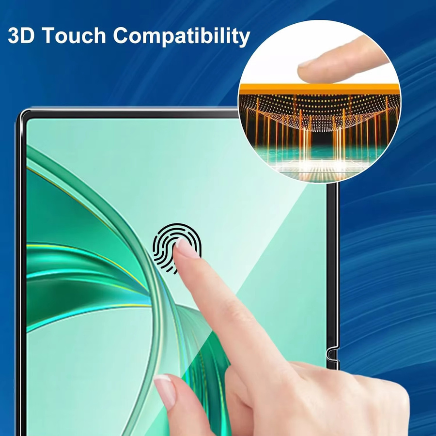 Honor Pad X8a 11 Zoll Displayschutzfolie aus gehärtetem Glas, transparent, HD klar und kratzfest - Bild 3