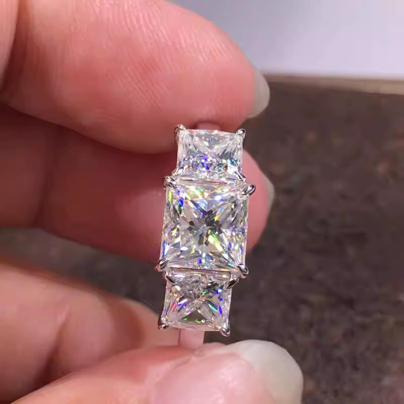 Ring 925 Silber, Zirkonia, Kristall, Damen - Bild 2