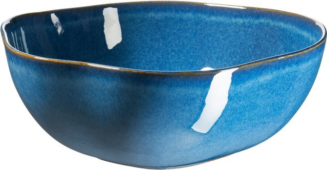 Mäser Schüssel Set Cordelia aus Steinzeug in Blau - Bild 1