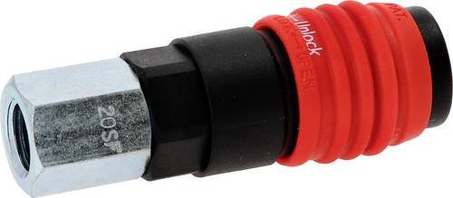 KS Tools 999.9105 Druckluft-Sicherheitskupplung in Silber - Bild 1