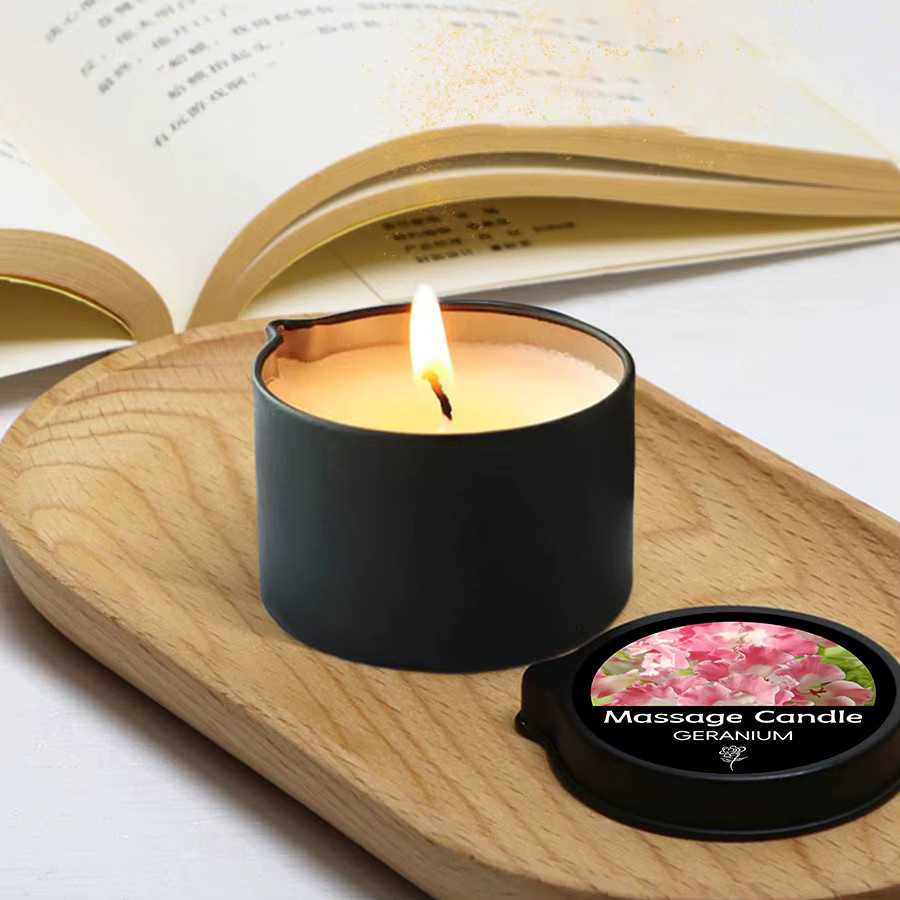 EVODUCK Massageökerze zur Aromatherapie für Stressabbau und feuchtigkeitsspendende Haut - Bild 2