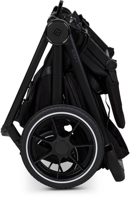 Moon Resea+ Kombikinderwagen in Onyx mit Federung und reflektierenden Elementen - Bild 3