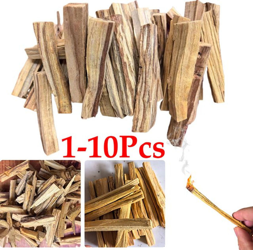 Shunmaii Palo Santo Räucherstäbchen aus Holz in Braun zur Meditation und Reinigung - Bild 1