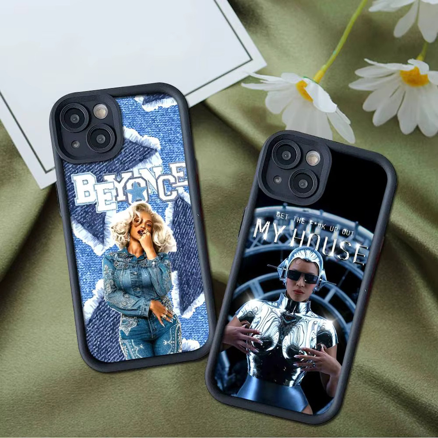 Singer B Beyonce Cowboy Carter TPU Handyhülle für iPhone 17 16 15 14 13 12 11 Pro Max Plus Multicolor - Bild 4