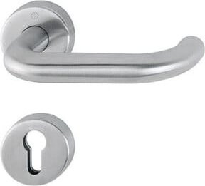 Hoppe FS-Garnitur Paris FS-E138/42H/42HS in Edelstahl Silber für TS 40-65mm - Bild 1