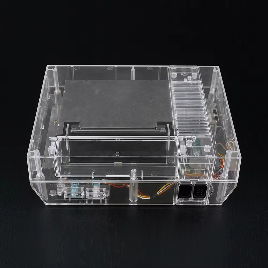 Ersatzschale für Nintendo NES Konsole in Transparent Purple als Schutzhülle für dein Retro Gaming Zubehör - Bild 3