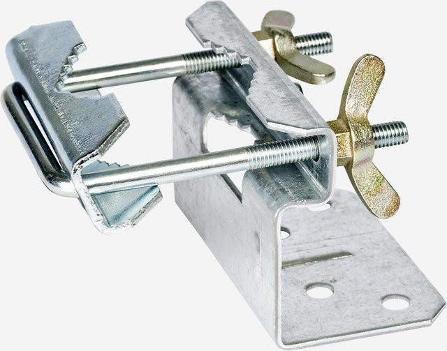 DMF 600 Mastfuß in Silber - Bild 1