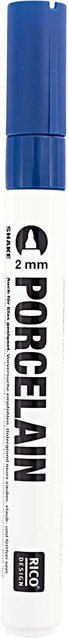 Rico Design Porzellanmarker Blau 2mm - Bild 1