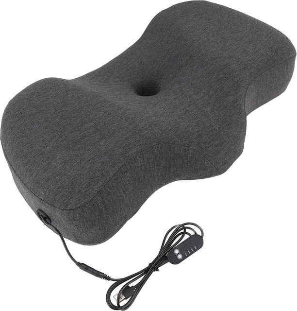 Ergonomisches Aimo Nackenkissen aus Memory-Schaum mit USB-Temperaturregelung in Schwarz - Bild 1