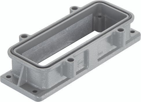 HARTING Anbaugehäuse aus Aluminium in Grau 09 39 024 0310 - Bild 1