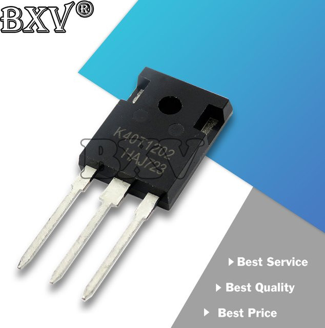 2er-Set IKW40N120 IGBT Transistor 40A 1200V in Schwarz - Bild 1