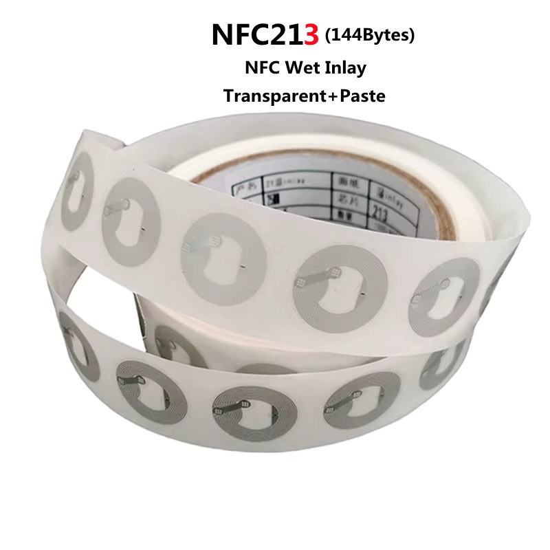 YEVERAXIN NFC-Aufkleber Ntag213 Ntag216 Selbstklebendes elektronisches Etikett 13,56 MHz ISO14443A Universelles RFID-Klebeetikett für dein Telefon - Bild 2