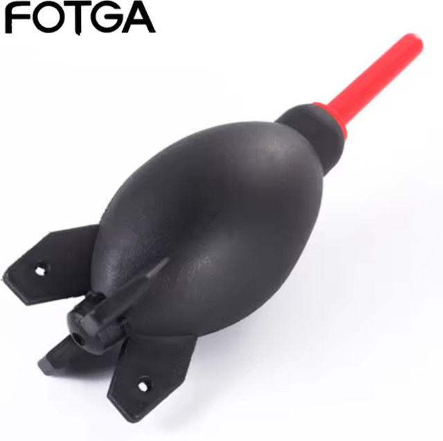 Rocket Air Blaster Staubgebläse Reiniger in Schwarz – Leistungsstarke Gummibirne Luftpumpe zur Reinigung von DSLR-Kameras, CCD-Objektiven und Tastaturen - Bild 1