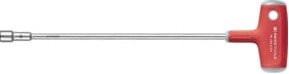 PB Swiss Tools Steckschlüssel mit Quergriff in Silber, Schlüsselweite: 8 mm, Klingenlänge: 200 mm - Bild 1