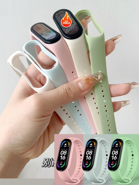 Xiaomi Uhrenarmband Silikon, Unisex, Multicolor - Bild 1
