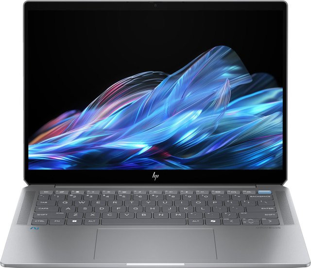 HP OmniBook Ultra 14-fd0094ng Notebook, Silver, 14 Zoll 2,8K IPS Display, AMD Ryzen AI 9, 16 GB RAM, 1 TB SSD, Copilot+ PC - Bild 1