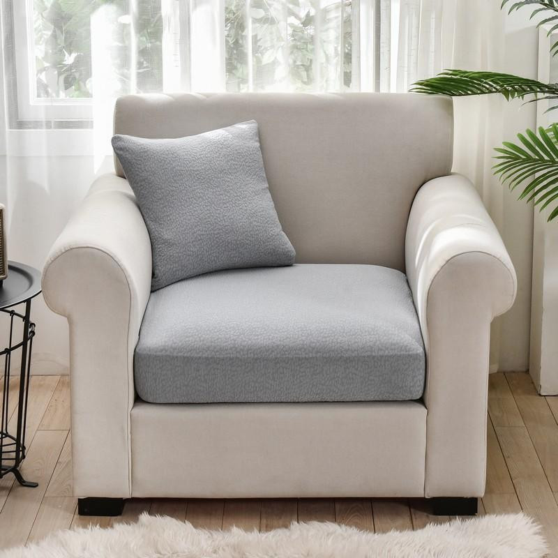 Coolazy Bubble Sand Sitzkissenbezug aus Jacquard in Hellblau - Bild 1