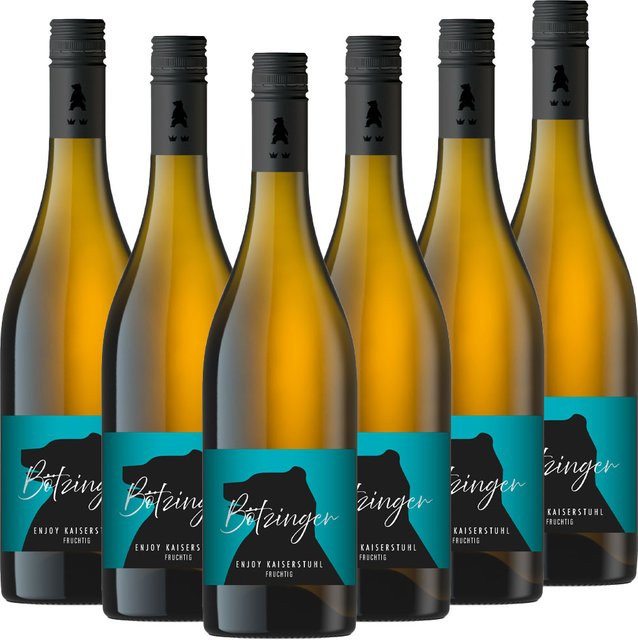 Der Bötzinger Enjoy Weißwein Cuvée QbA feinherb 6 x 0,75 l - Bild 1