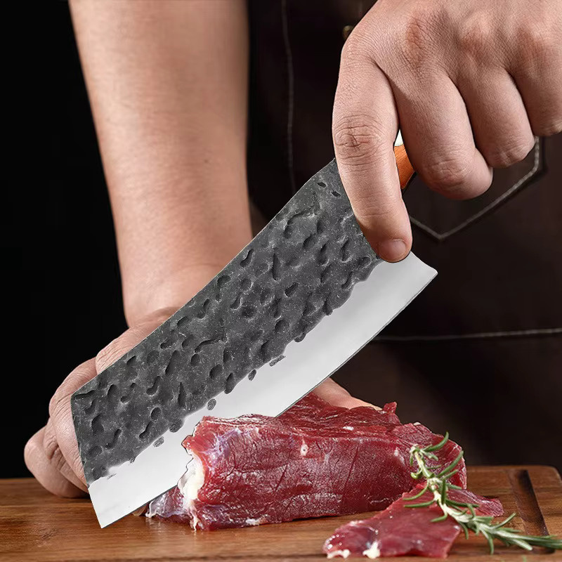 GuanQi Geschmiedetes Paring Knife mit Holzgriff in Silber und Braun - Bild 5
