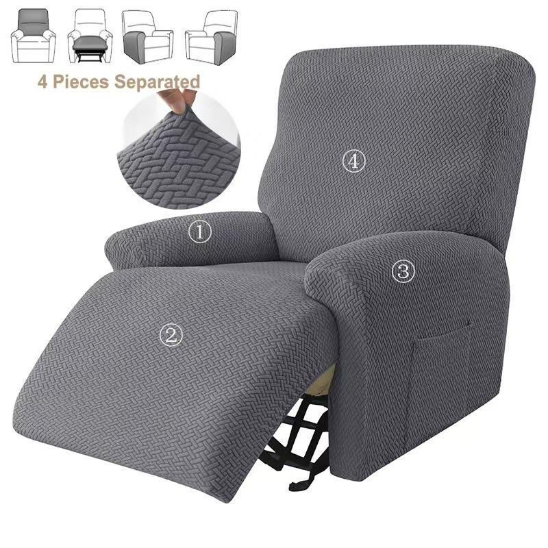 Wasserdichter Sesselbezug mit Blätterstruktur und floralem Jacquard-Muster für 1- bis 4-Sitzer Sofas - Bild 3