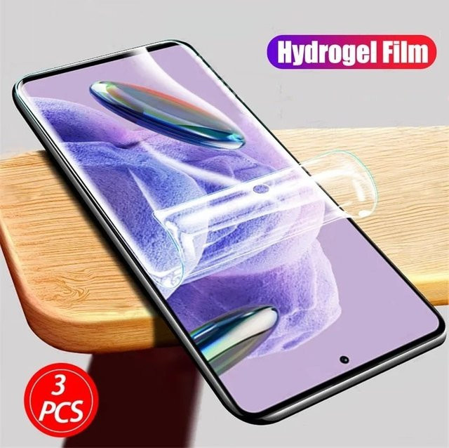 3er-Pack Hydrogel Displayfolie für Oppo A6 Plus GT Max Pro A6X A6i 5G, transparent - Bild 1