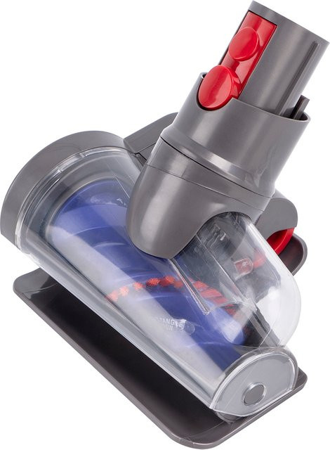 Dyson Mini motorisierter Anti-Tangle-Milbenbürstenkopf in Grau für V10 Slim Digital Slim V12 Slim SV18 SV20 Staubsauger zur Reinigung von Sofa, Bett und Auto - Bild 1