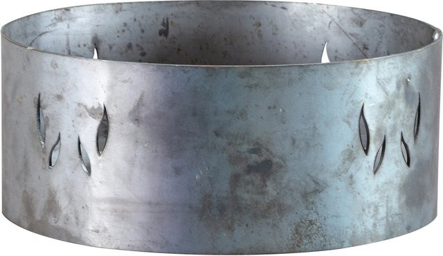 Siena Garden Feuerschalenaufsatz aus Stahl in Anthrazit mit Durchmesser 17 cm - Bild 1