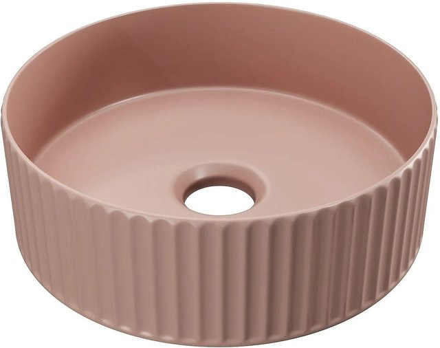 Aufsatzwaschbecken Pedara von Vente-unique in Rosa, Breite: 36 cm - Bild 1