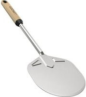 Gozney Venture Pizzawender aus Edelstahl und Holz in Silber - Bild 1