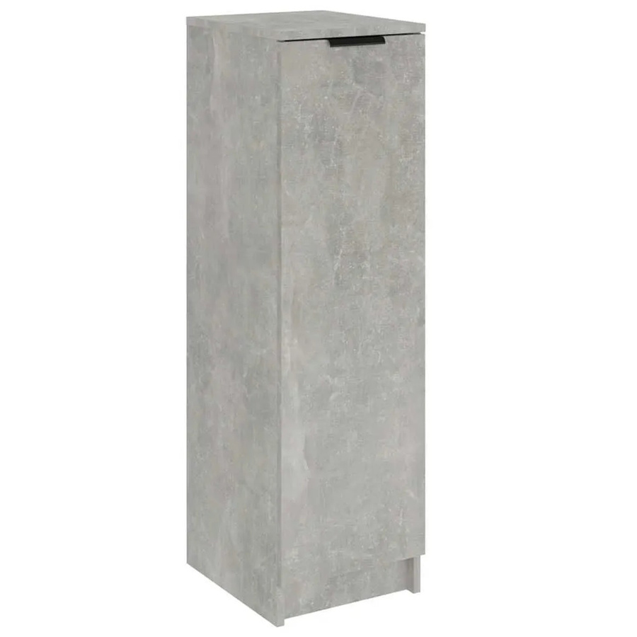 vidaXL Schuhschrank aus Holzwerkstoff in Betongrau, B/T/H: 30 x 35 x 100 cm - Bild 2