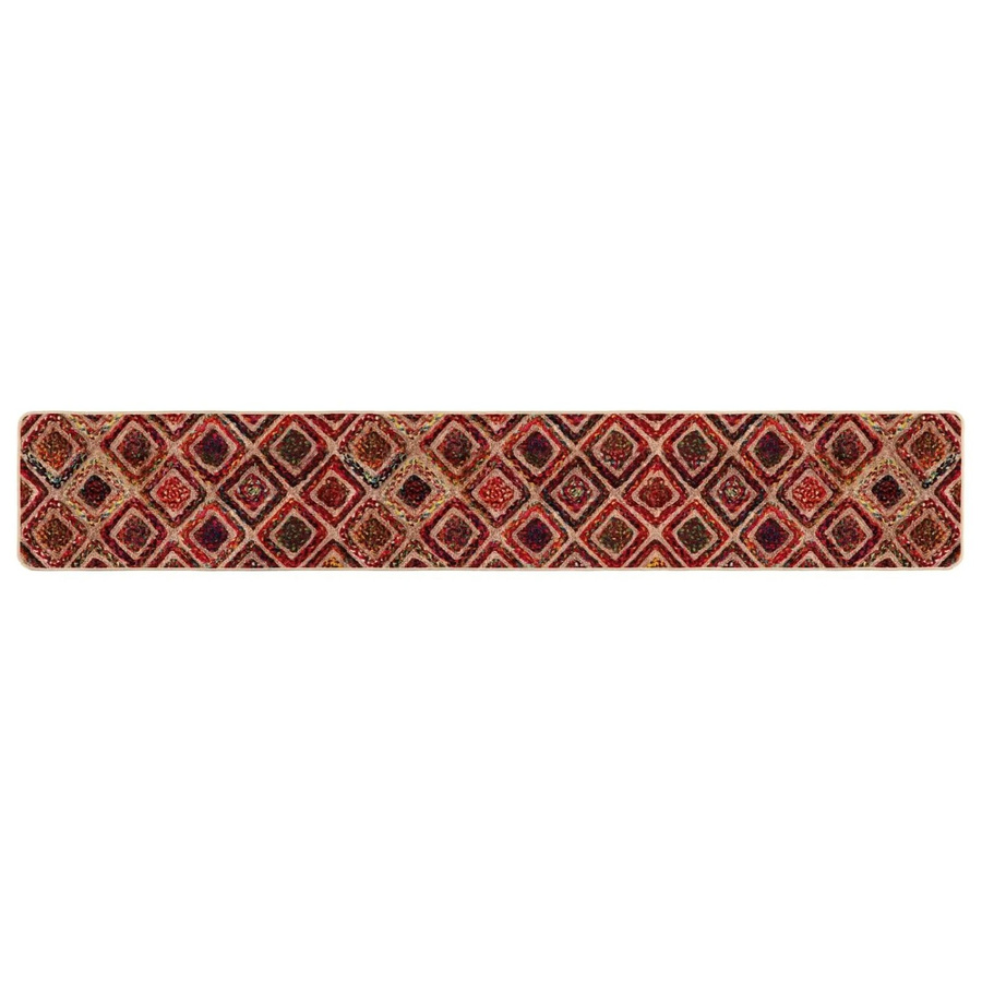 vidaXL Teppichläufer MARSA Mehrfarbig, modern, rechteckig, B/H: 50 x 450 cm, Polyester und PVC - Bild 2
