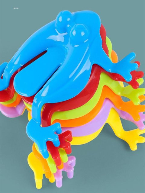 Kidsly Springender Frosch, Pädagogisches Spielzeug, 12-teiliges Set - Bild 1