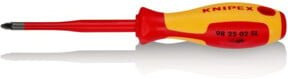Knipex Pozidriv Schraubendreher PZ 2 Slim VDE rot Klingenlänge: 100 mm - Bild 2