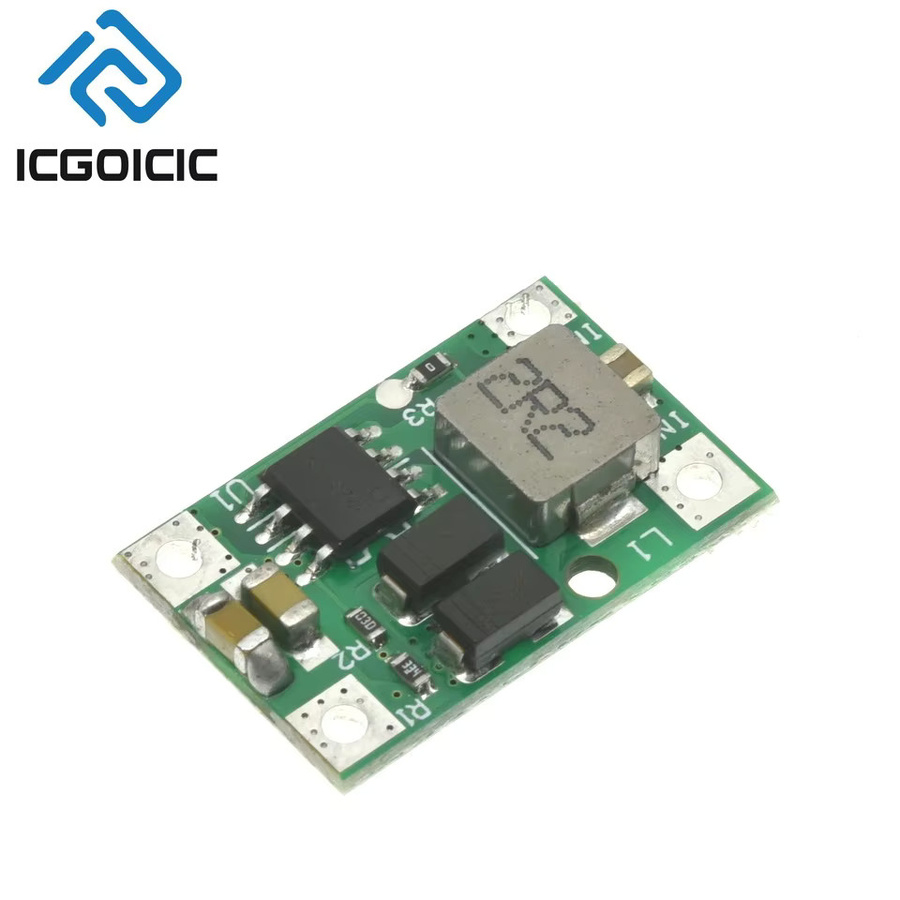 DC-DC-Aufwärtswandlermodul 5 V 3 A Step-Up Konverter für 3,7 V auf 5 V USB-C, grün, ideal für 18650-Akku-DIY-Powerbanks - Bild 2