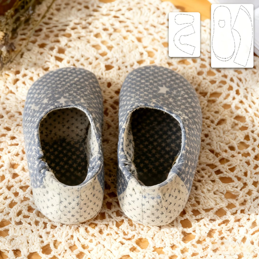 YOMDID Handgefertigte DIY-Zeichnungs-Patchwork-Vorlage für Schuhherstellung und Quilt-Projekte aus PET - Bild 1