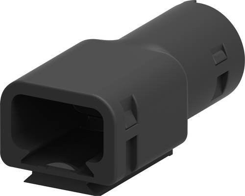 TE Connectivity 1028-024-0305 Rundstecker Schutzkappe DTM Serie in Schwarz - Bild 1