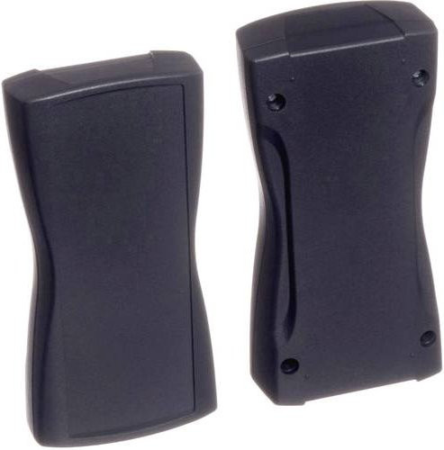 Bopla BOS STREAMLINE BS 600 F-7024 Hand-Gehäuse aus ABS-Kunststoff in Graphit Grau, B/T/H: 159,4 x 77,9 x 33,5 mm - Bild 1