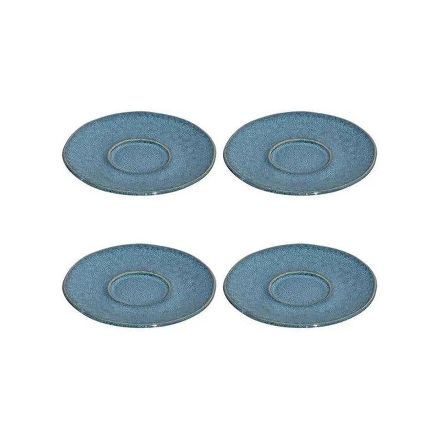Leonardo Matera Espressountertassen 4er Set Blau Durchmesser: 11 cm - Bild 2