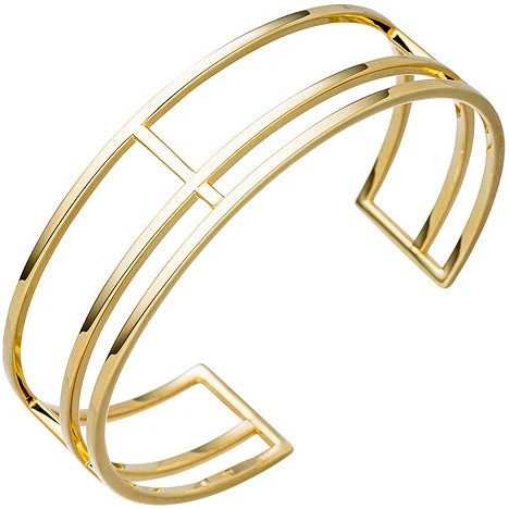 Colfem Armspange, 925 Silber gold vergoldet, mehrreihig, Unisex - Bild 1