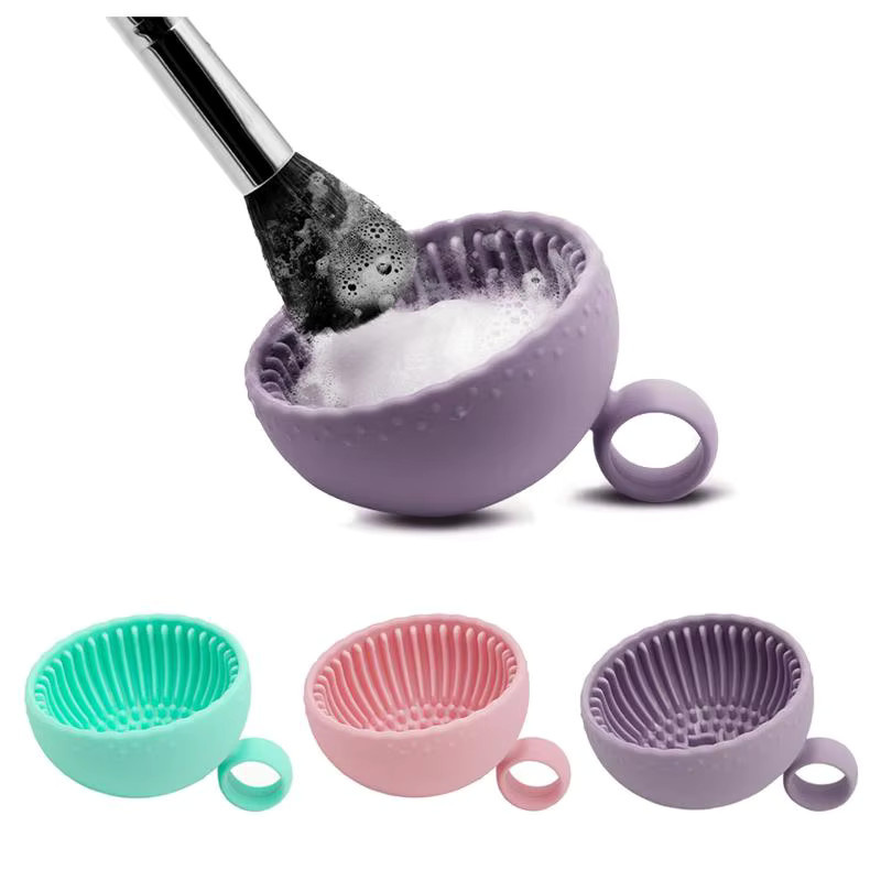 HNKMP Make-up-Pinsel-Reiniger, Silikon, Purple, Unisex - Bild 5