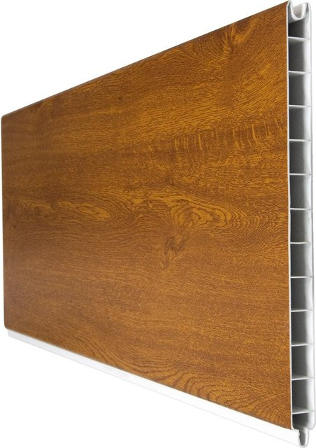 GroJa BasicLine Einzelprofil in Golden Oak, PVC-beschichtet, B/T/H: 180 x 30 x 19 cm - Bild 1
