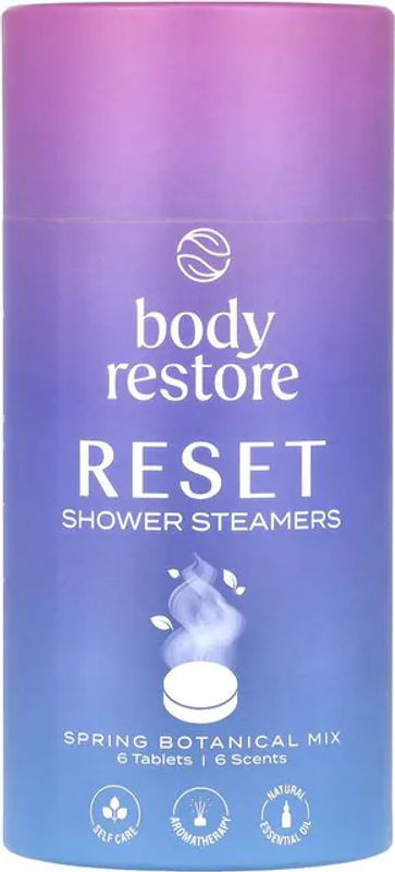Bodyrestore Duschdampfer Reset lila, 6 Stück, 150 g - Bild 1