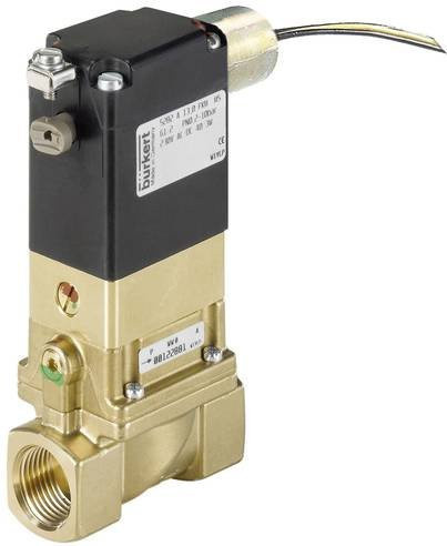 Bürkert Servogesteuertes Ventil 349642 5282 24V aus Messing in Gold - Bild 1