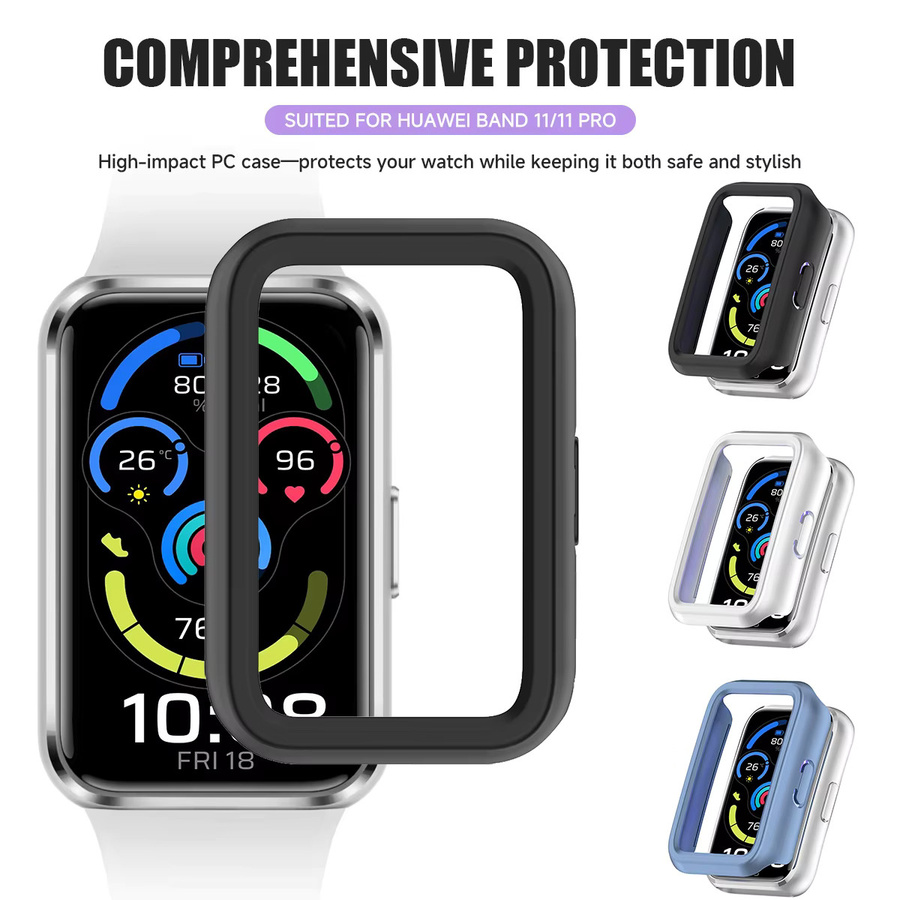 CAOWTAN Schutzhülle für Huawei Band 11 NFC, PC, Kunststoff, Unisex - Bild 2