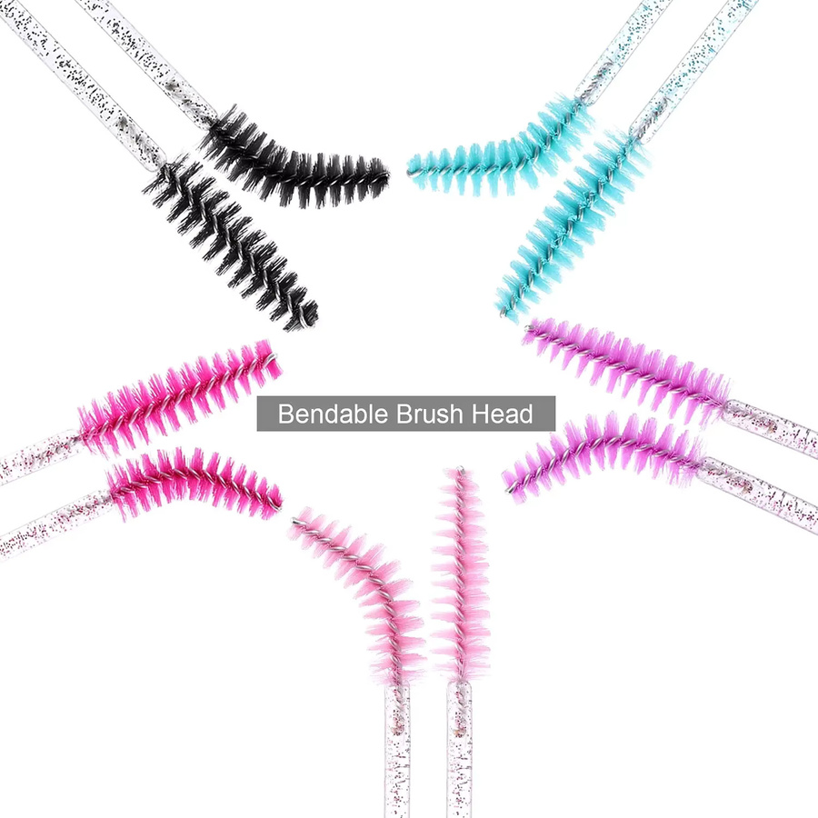CNKESS Einweg Mascara Zauberstäbe, 100 Stück, Pink, Unisex - Bild 2