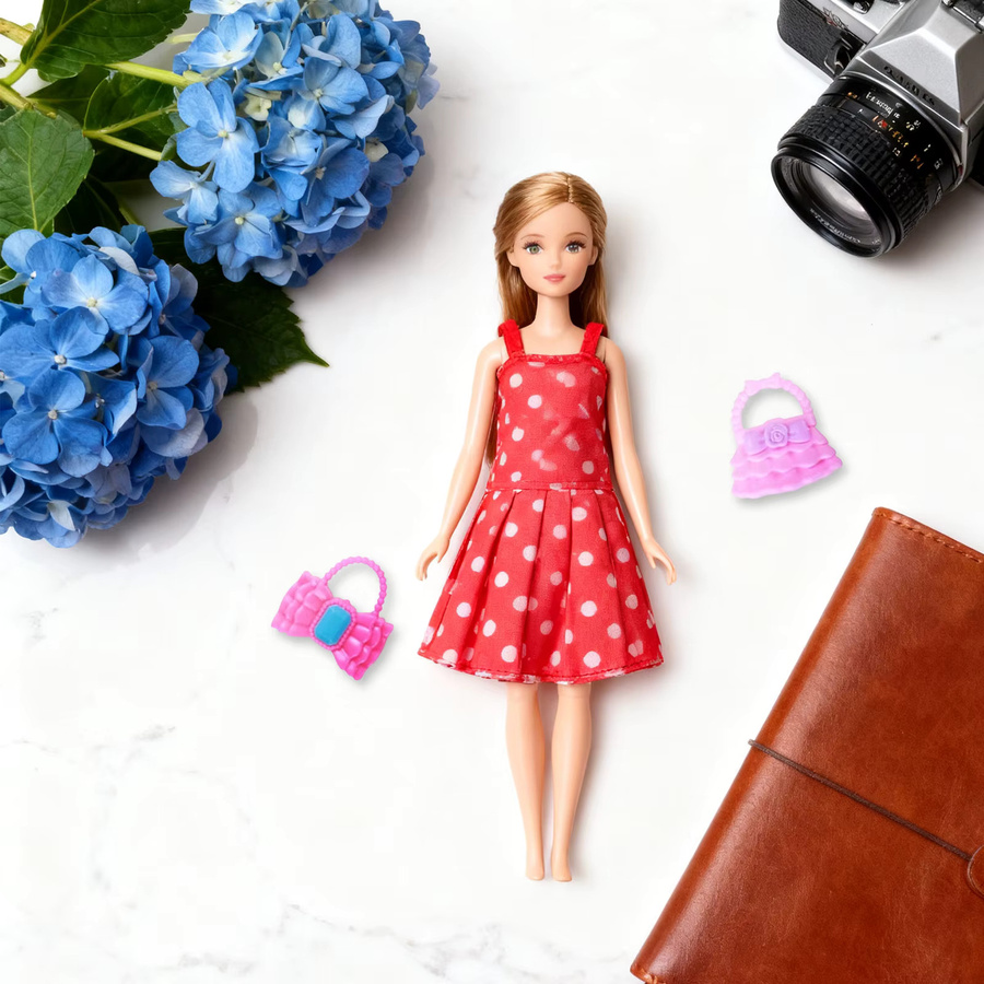 Barbie Puppenkleidung und Accessoires, 32-teiliges Set - Bild 5
