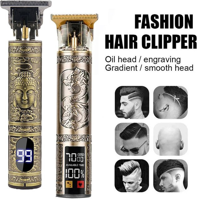 XMSJ T9 Haarschneider und Barttrimmer, Gold, Herren - Bild 1