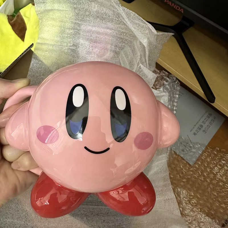 Kirbyed Keramikbecher Kirby Cartoon Kawaii in Pink, 380 ml - Bild 2